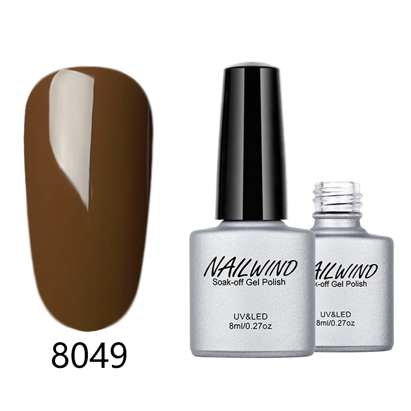 8049 NAILWIND, 8 мл, чистый, 8031-8060 цветов, Гель-лак для ногтей, замачиваемый, УФ светодиодный, стойкий лак для ногтей, грунтовка, Гель-лак для ногтей - Цвет: 8049