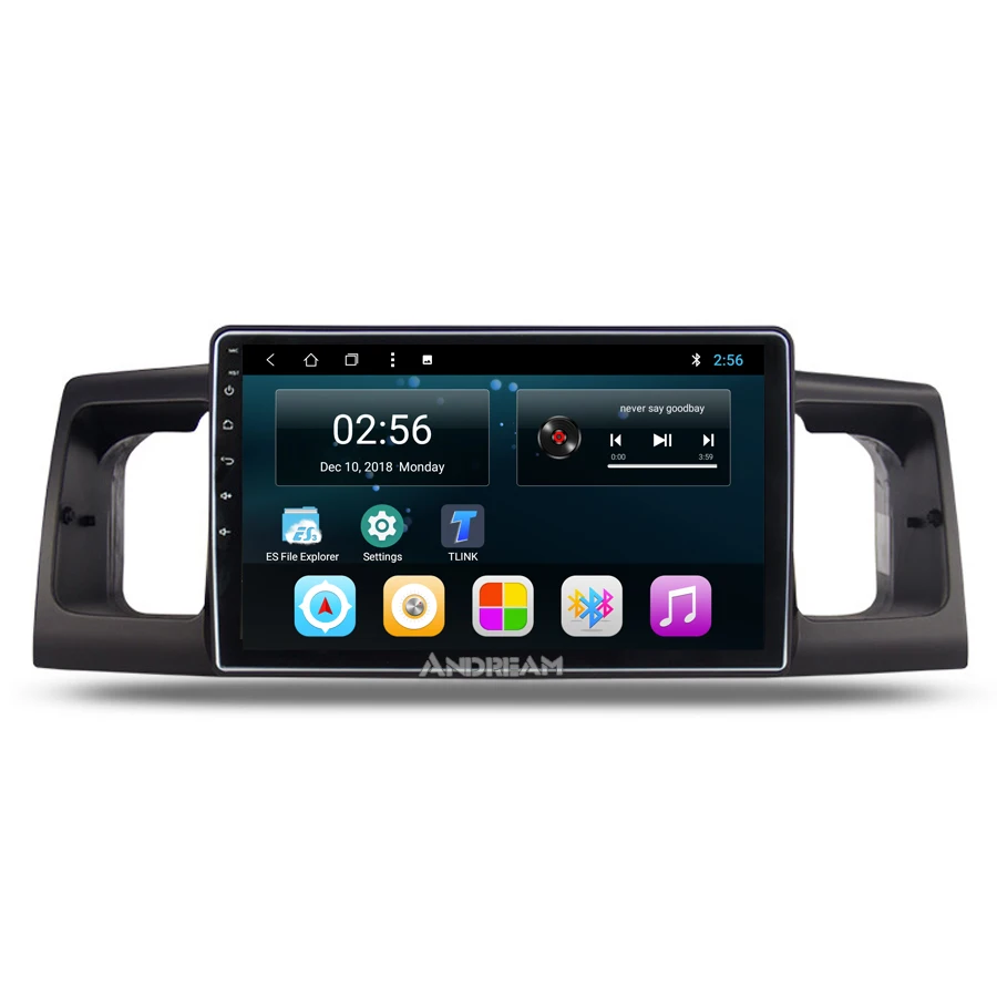 Автомобильный мультимедийный GPS-навигатор 9 дюймов Android 8 1 для Toyota Corolla EX 2004-2013