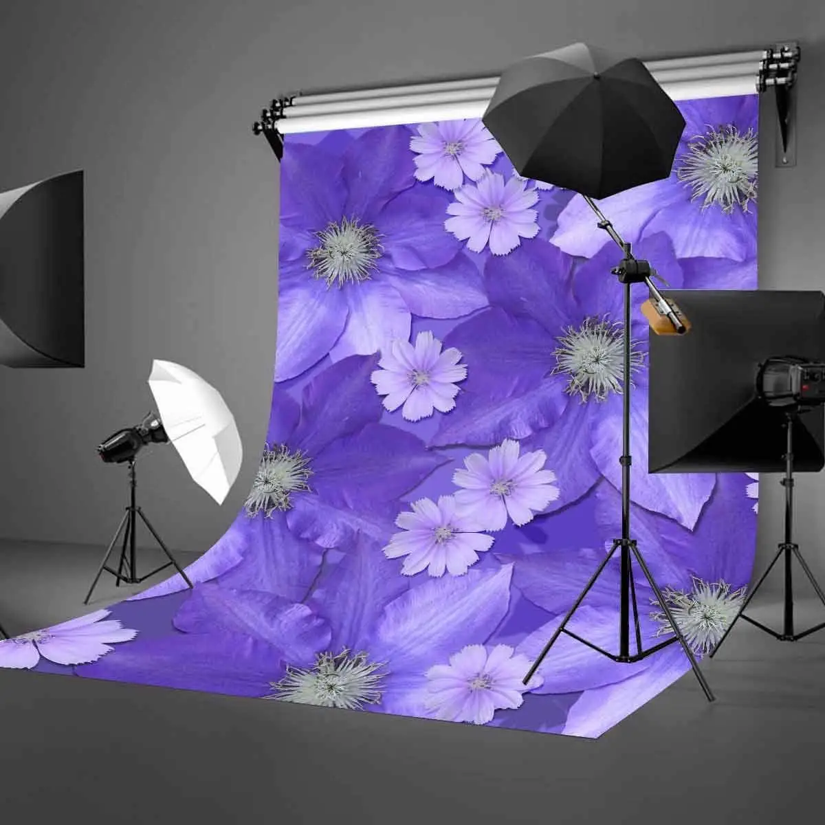 5x7ft Backdrop Ultra Violet Flower Wall Photography Background Pantone | Электроника