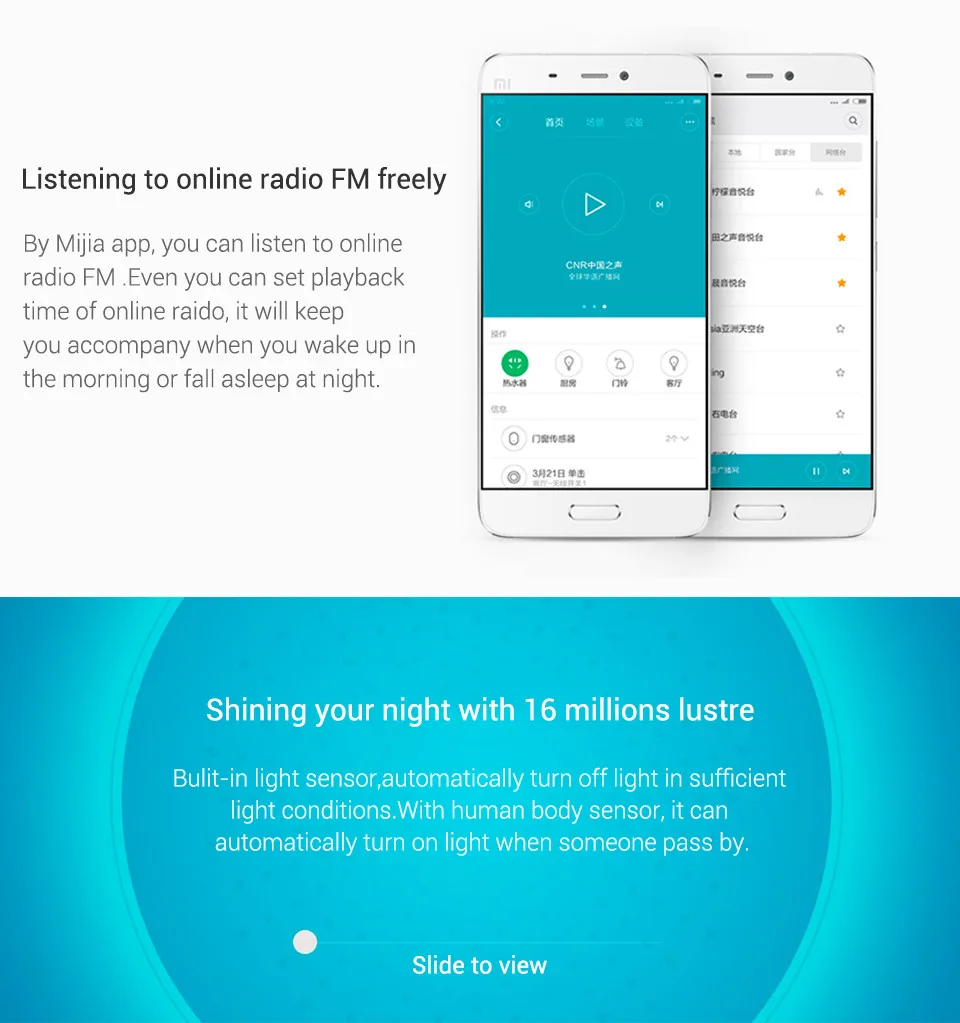 Xiaomi Mijia шлюз 2-й Версии умный дом многофункциональный домашний комплект для Xiaomi Mijia датчик температуры дверей и окон
