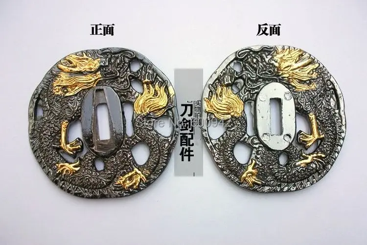 Кованый облегающий чехол Tsuba Handguard аксессуар для меча катана Broadsword kampilan Jian |
