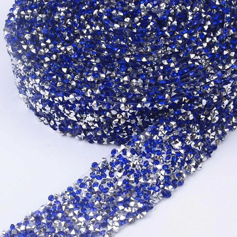1 Yardx3cm стразы из смолы, отделка, сетка, исправление, стразы, кристальная сетка, окантовка, свадебные аппликации с бисером в рулоне для платьев, ювелирных изделий