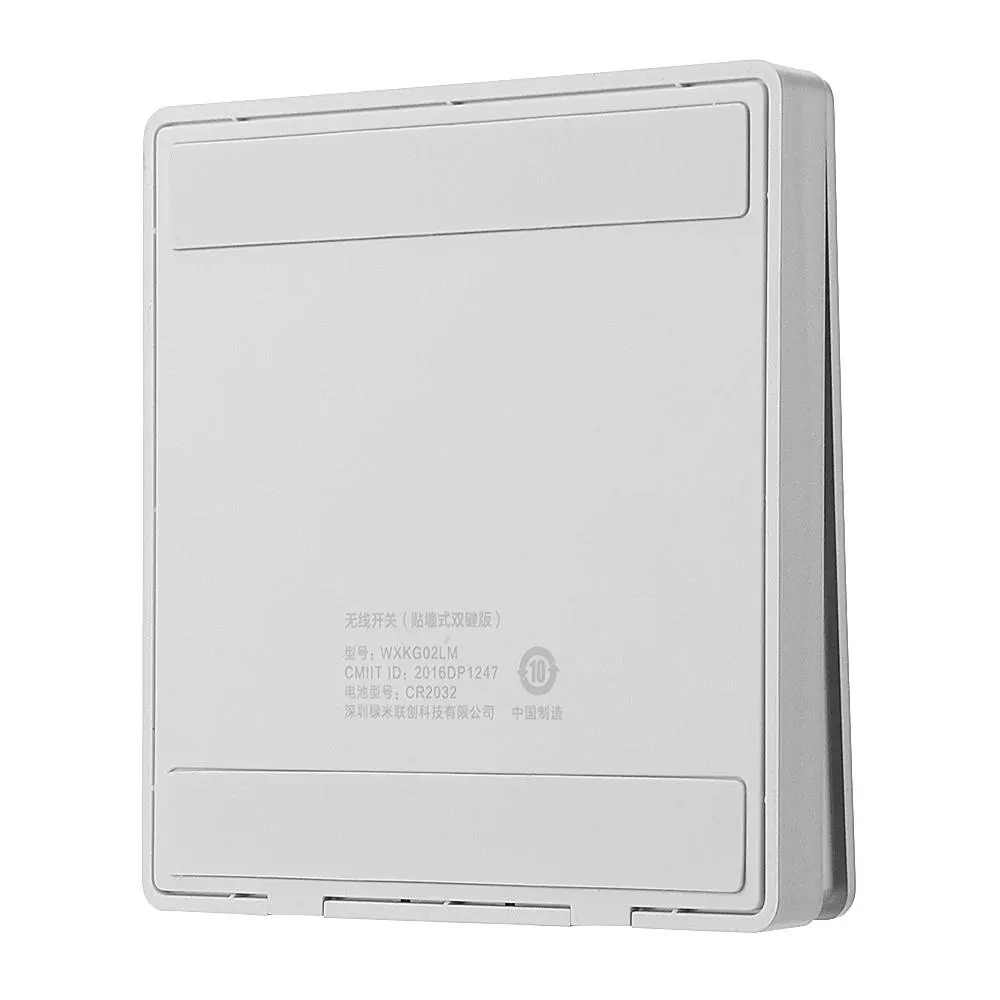 Умный выключатель Aqara Zigbee беспроводной светильник ключатель с 2 цветами