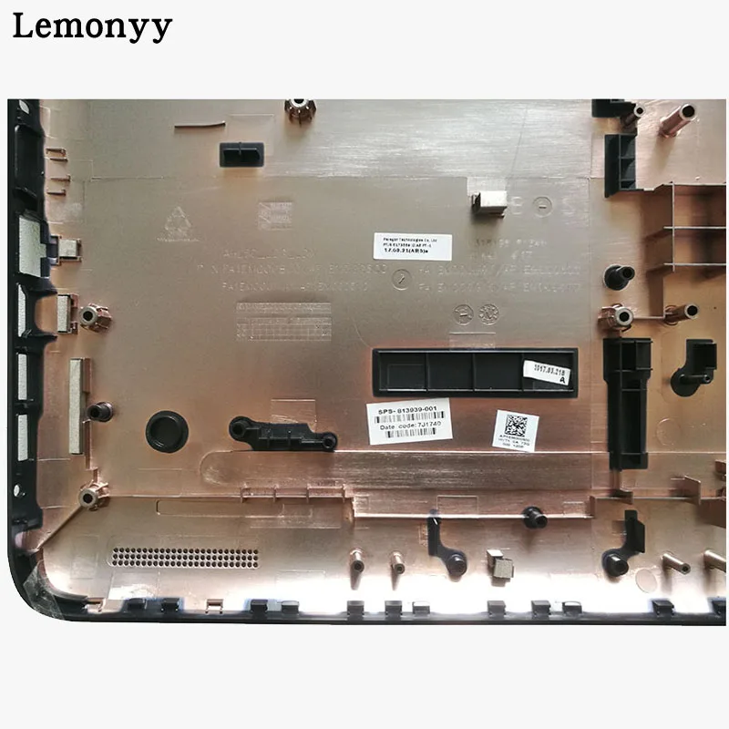 Ноутбук в виде ракушки для hp 15-AC 15-AF 250 255 256 G4 15-AC121DX 813939-001 аккумулятор большой емкости AP1EM000600 чехол для задней части корпуса чехол