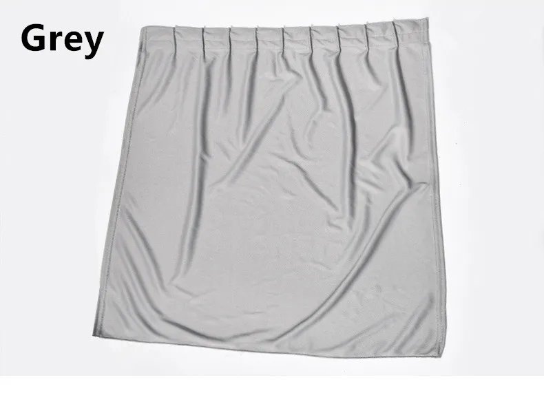 Grey 50 X 47CM 2 комплекта, автомобильная боковая оконная рейка, Солнцезащитная шторка, авто Солнцезащитная шторка, козырек, жалюзи, анти-УФ, драпировка, балдахин, защита конфиденциальности, покрытие на лобовое стекло - Цвет: Grey 50 X 47CM