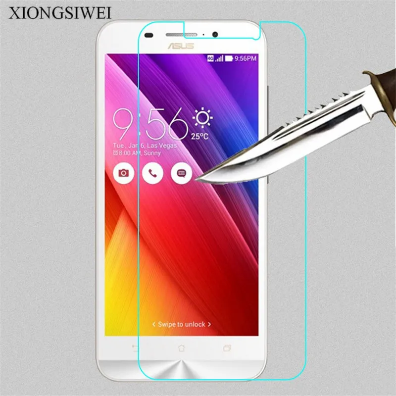 2 шт. закаленное стекло Asus Zenfone Max ZC550KL защита для экрана стеклянная защитная