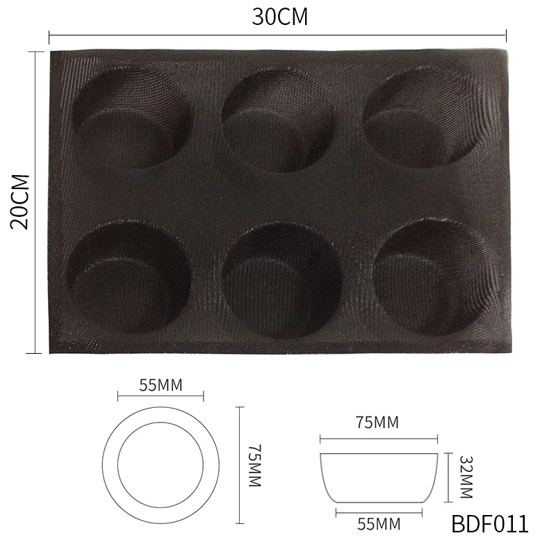 20*30 см для 6C круглые хлебные формы силиконовая форма выпечки перфорированный