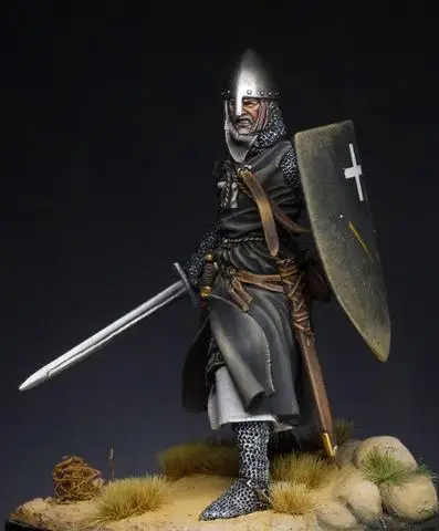 1:24 Набор фигурок из смолы нераскрашенные неокрашенные G459 crusader|Наборы для сборки