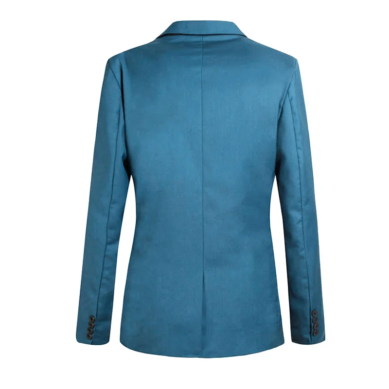 Разноцветный Для мужчин Slim Fit Блейзер Повседневное офисные красавцы куртка