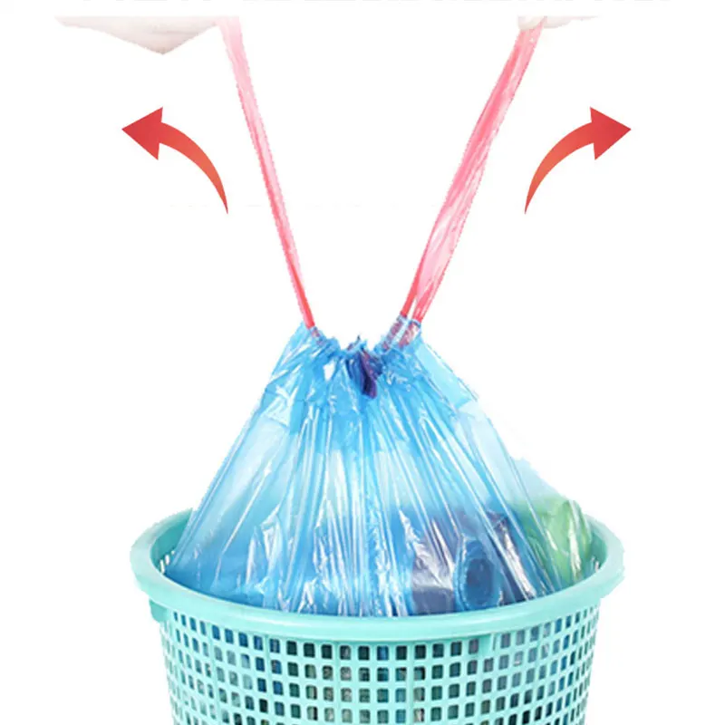 Мешки для мусора на шнурке тяжелые мешки кухни гостиной RT99|Мешки мусора| |