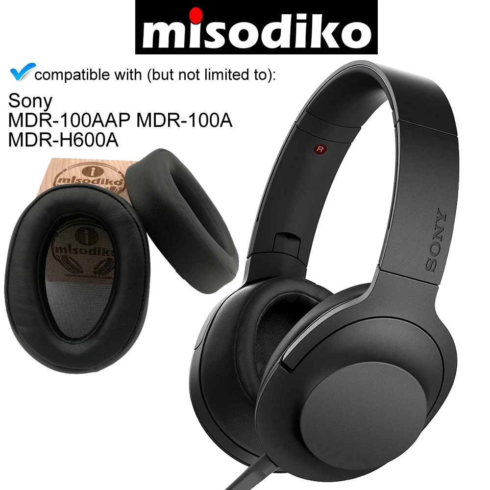 Misodiko Сменные подушки амбушюры для Sony MDR 100A 100AAP/ h. Ear on 2 H600A запасные части наушников
