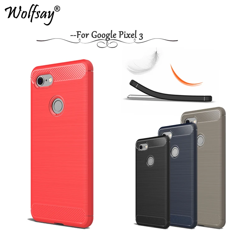 Чехол wolfsay для Google Pixel 3 чехлы Fundas мягкий чехол из ТПУ с кисточкой прочный защитный