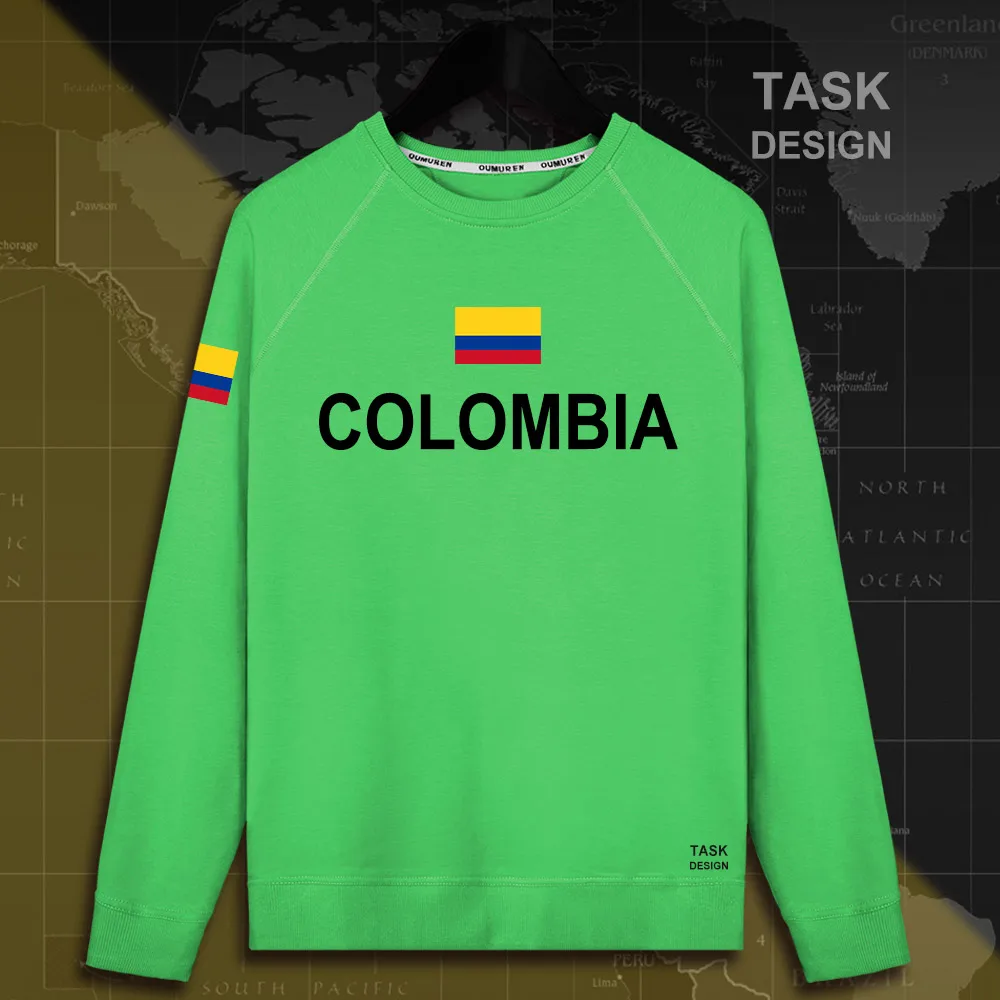 Мужская толстовка с капюшоном Colombia COL CO пуловеры новая уличная одежда спортивный