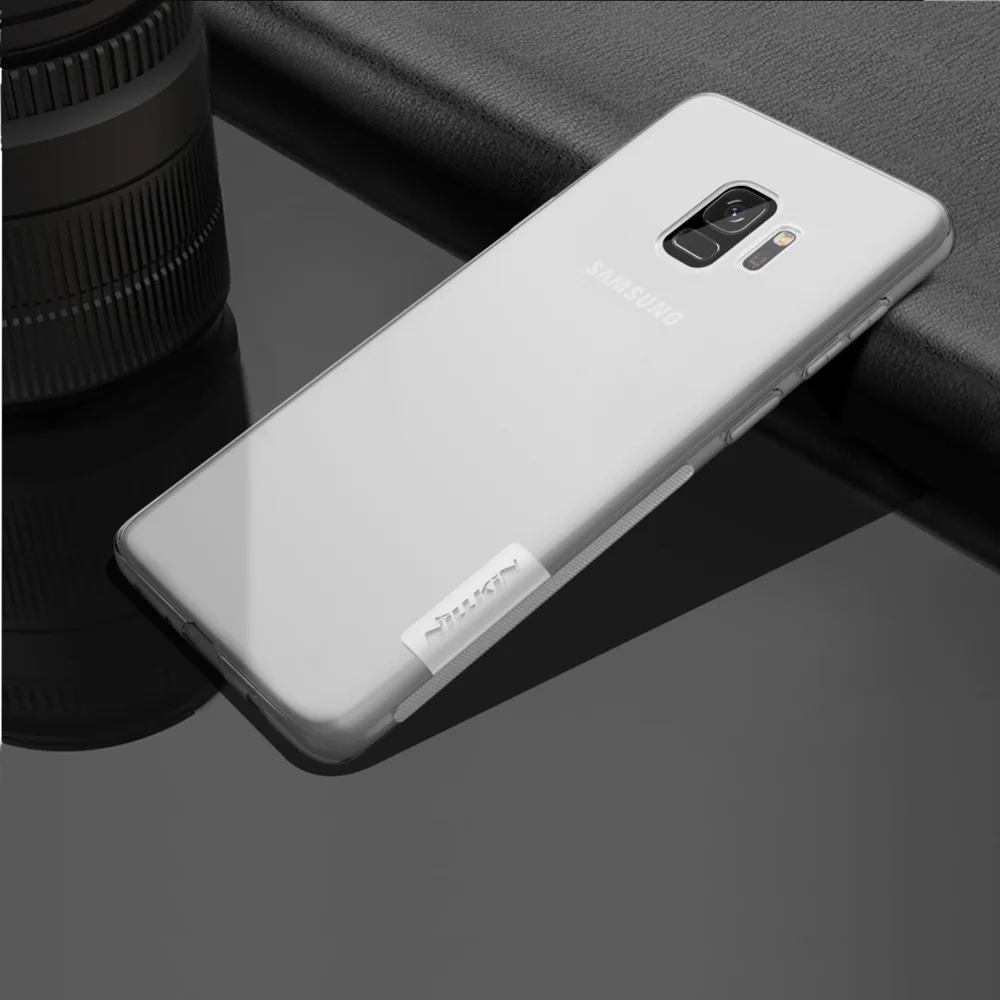 Чехол Nillkin Nature для Samsung Galaxy S9 s9 Plus чехол телефона прозрачный мягкий силиконовый