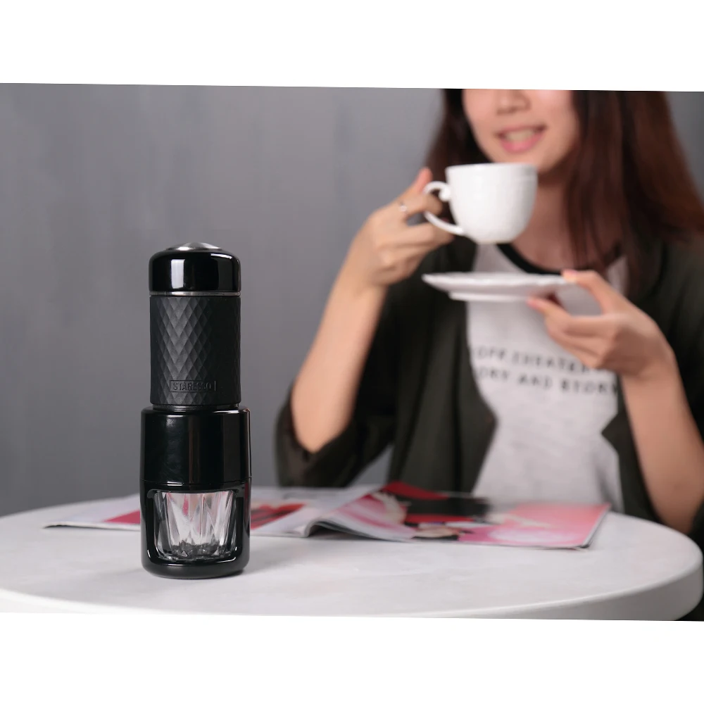 STARESSO многофункциональная кофеварка ручная кофемашина SP-200 черная новая