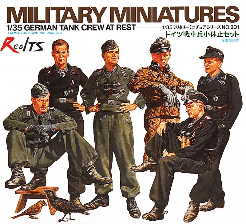 Пластиковая модель немецкого танка Tamiya 1/35 35201 |