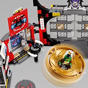 Бела ниньяго С. О. Г. Здание штаба комплект совместим с Legoingly 70640 Кирпичи игрушки