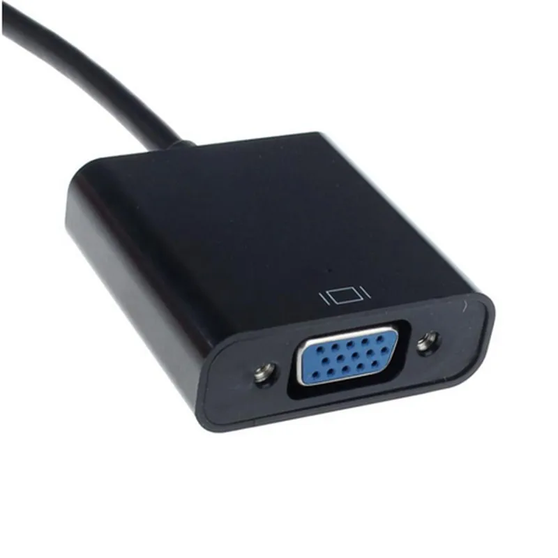 Адаптер-преобразователь HDMI штырь-гнездо совместимый с VGA аудиокабелем для Xbox 360 PS3