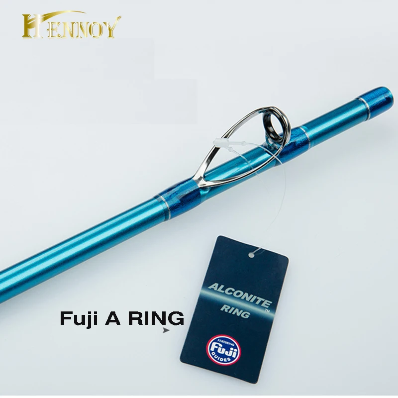 Бесплатная доставка от Hennoy 1 8 м полная часть FUJI рыболовная удочка с кольцом