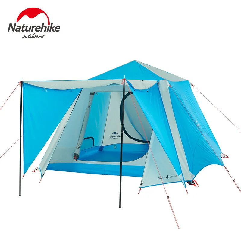 

Naturehike Automatic Tents Outdoor Camping 4 - 6 Person Party Gazebo Tent Four Seasons Waterproof Large Camping Family Tent