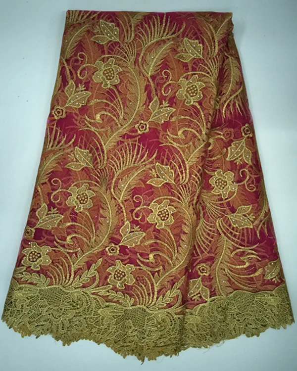 5 ярдов/шт. новая модная фиолетовая французская сетчатая кружевная ткань с