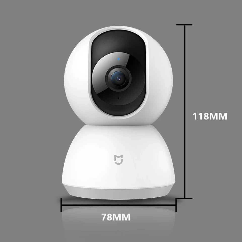 100% оригинал Xiaomi Mijia Смарт камера IP веб-камера видеокамера 360 Угол wifi беспроводной