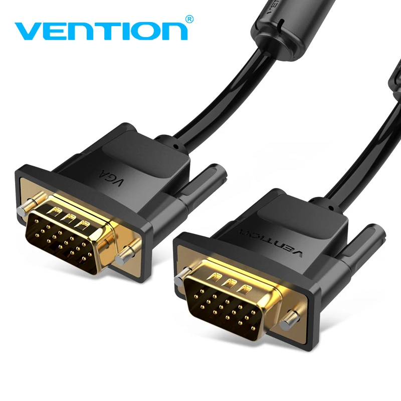 Кабель Vention 1080P VGA 3 + 9 к кабель с позолоченным разъемом Папа папа 1 м 2 5 8 10 для