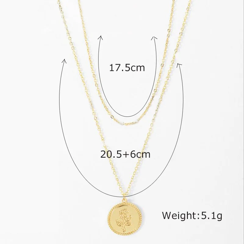 Женское Ожерелье чокер с подвеской в виде Розы|Цепочки| |