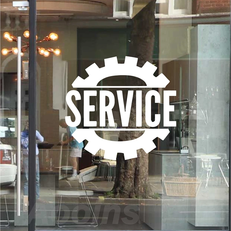 Автосервис ремонт шин настенные художественные Декорации Наклейки человек