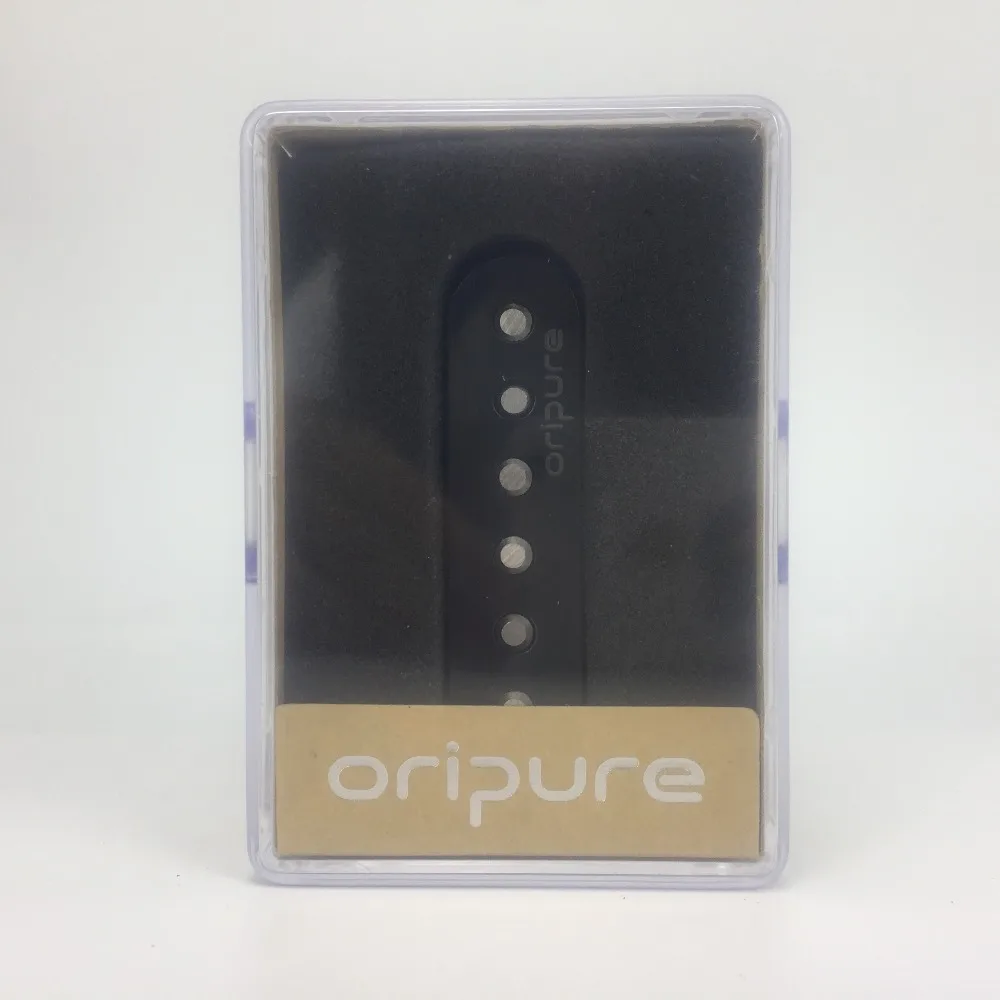 OriPure винтажный Alnico 5 одна катушка пикап электрогитара мост V шахматный черный для