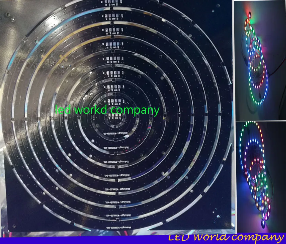 WS2812B кольцо 1 8 12 16 24 32 40 48 60 93 241 бит светодисветодиодный s SK6812 5050 RGB светодиодное