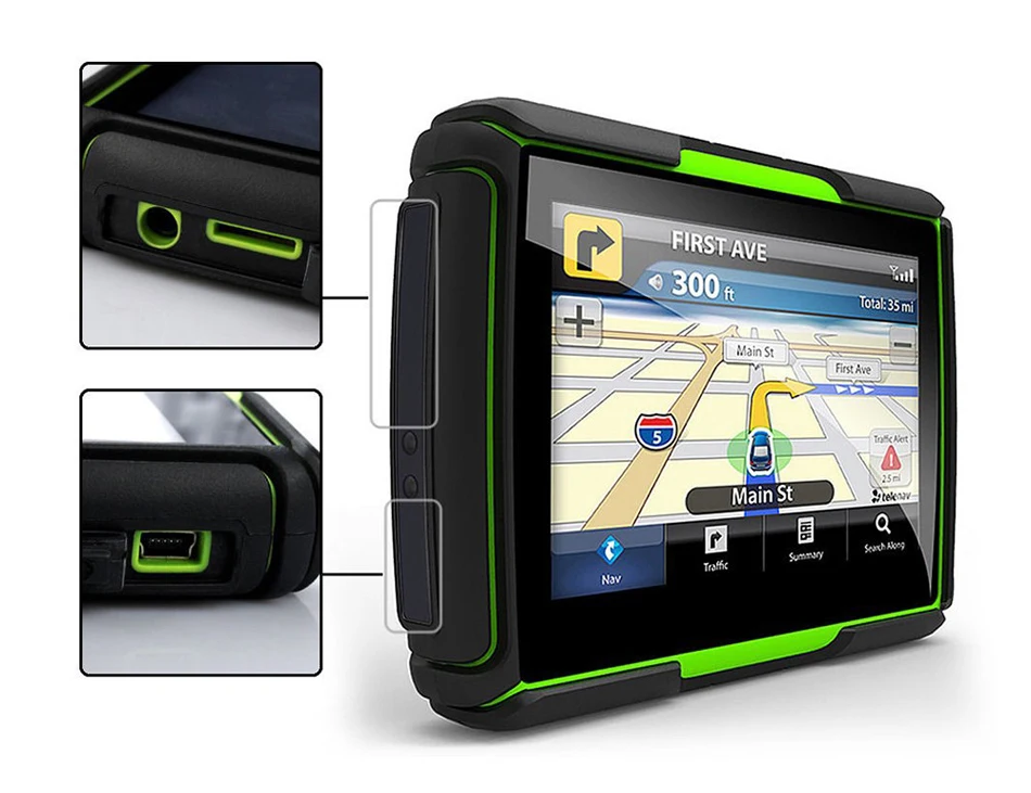 2017 хит продаж 4 3 дюйма GPS навигация для мотоцикла и автомобиля