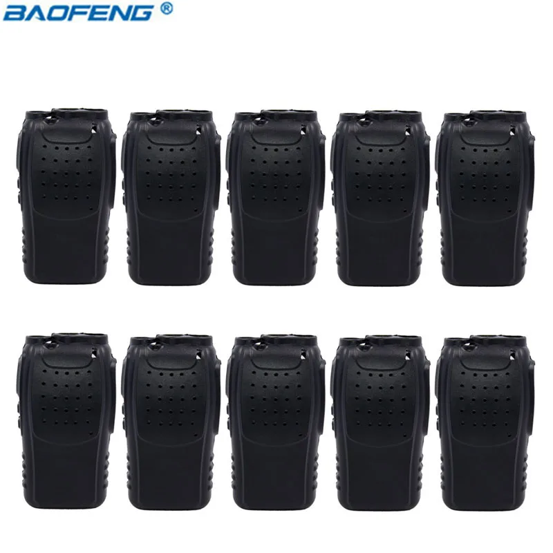 10 шт. ручной мягкий резиновый чехол Защитный силиконовый для Baofeng BF 888S BF888S Walkie Talkie