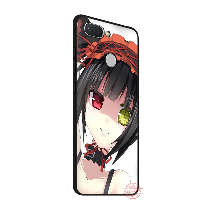 WEBBEDEPP Tokisaki Kurumi аниме мягкий чехол для телефона Redmi Note 8 7 6 5 Pro 4A 5A 6A 4X Plus S2 Go чехлы |