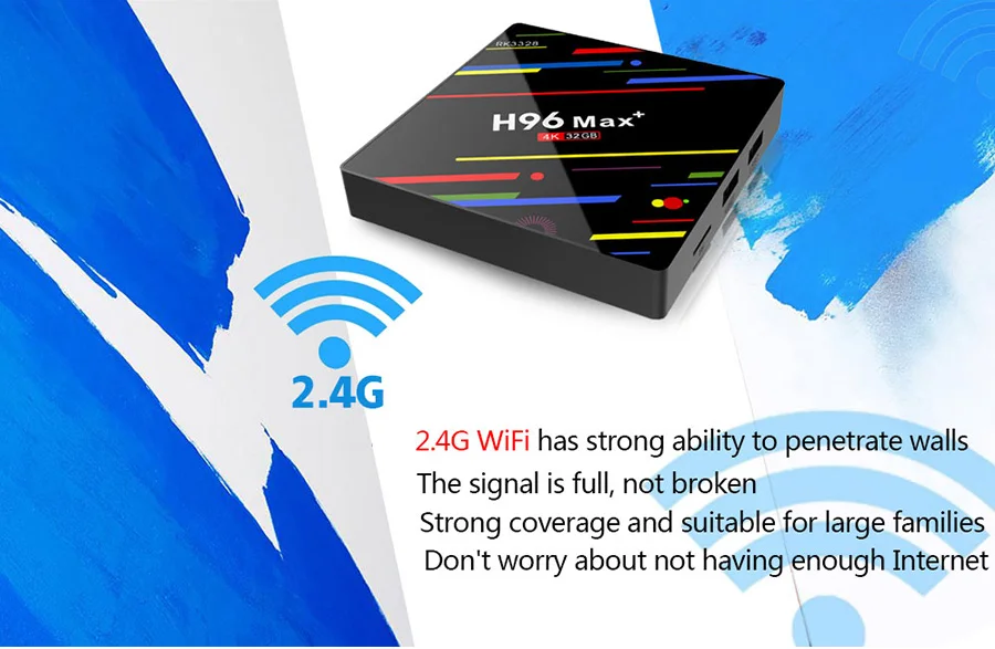 Смарт ТВ приставка Android 9,0 4 Гб 32 Гб Rockchip RK3328 1080P H.265 4K Netflix Youtube WiFi Android ТВ приставка H96 MAX Plus