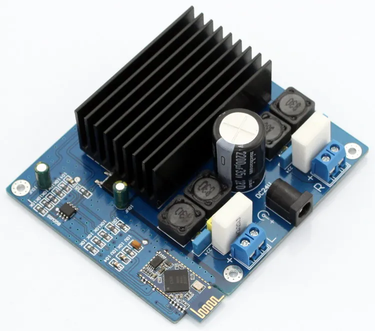 Цифровой усилитель мощности TDA7498 Bluetooth 4 0 класс D 2*80 вт 24 в постоянного тока|amplifier