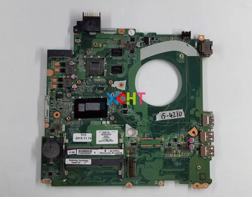 

for HP 15-K Series 763588-501 763588-001 763588-601 DAY11AMB6E0 I5-4210U 840M/2GB Motherboard Mainboard Working Perfect