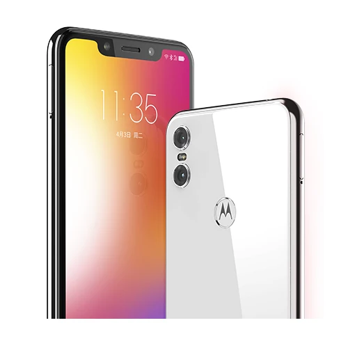 WHITE MOTO P30 Play, 4G, LTEFingerprint ID, 4 Гб ОЗУ, 64 Гб ПЗУ, двойная камера, 13,0 МП, 1080 P, Восьмиядерный процессор Snapdragon 625, 1,8 ГГц, ZUI 4,0 - Цвет: WHITE