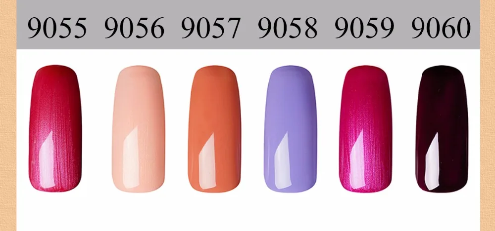 Лак для ногтей rstyle 8 мл 9001-9062 чистый цвет УФ-гель для ногтей Soak Off Nail Art Полупостоянный гель лак набор для наращивания ногтей праймер