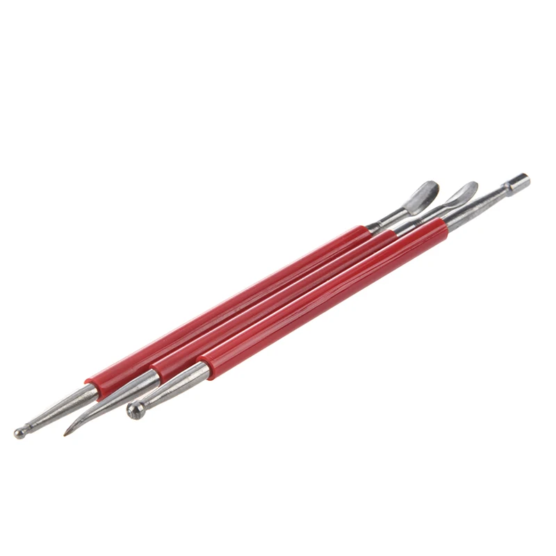 

3 pieces stainless steel wax sculptors clay sculpting Tool making pottery
