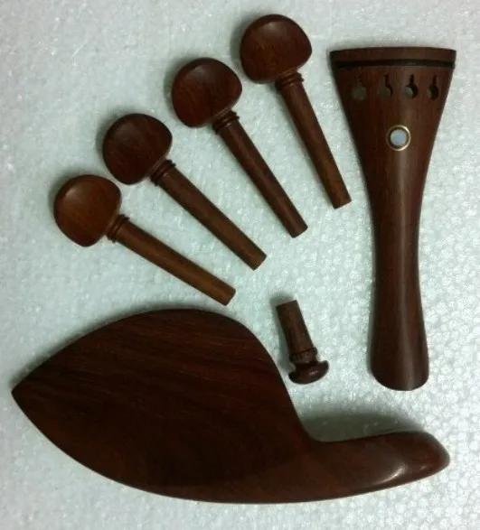 Набор аксессуаров для скрипки рыбий глаз из розового дерева 1 набор | Спорт и