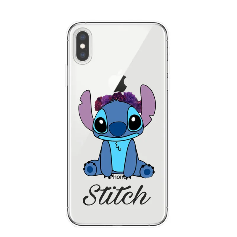 T5964 Чехол для телефона для iPhone 11 Pro XS Max мультяшный стежок чехол Мягкий силиконовый чехол s для iPhone X XR 8 7 6 6S Plus 5S SE чехол - Цвет: T5964