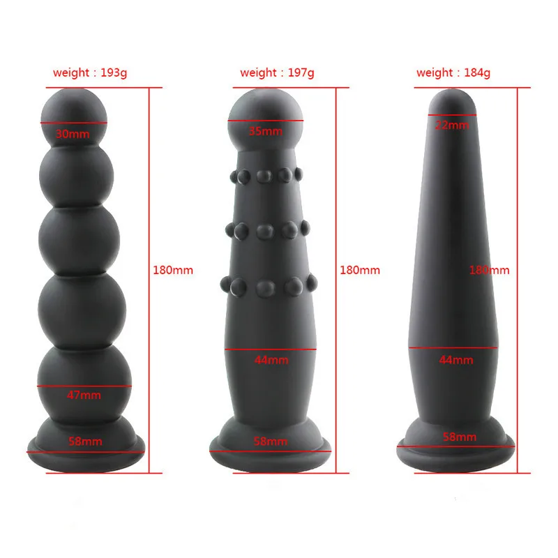 ANAL PLUG Silicone Anal Plug Butt Open Expander Dildo Prostate Massager Dilator Male Masturbator Women Men Couples | Красота и