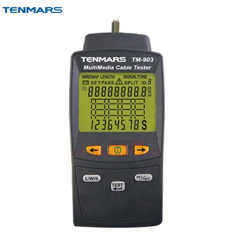 TENMARS TM 903 Handeld Lan Кабельный счетчик или сетевой кабельный тестер|tester ii|tester kittester peugeot