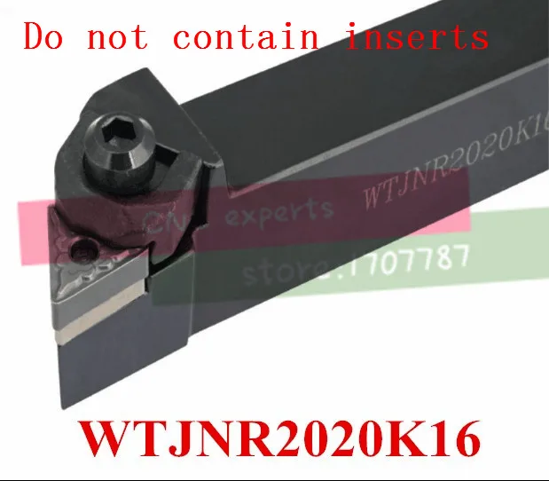WTJNR2020K16 индексируемый держатель для внешнего токарного инструмента токарный