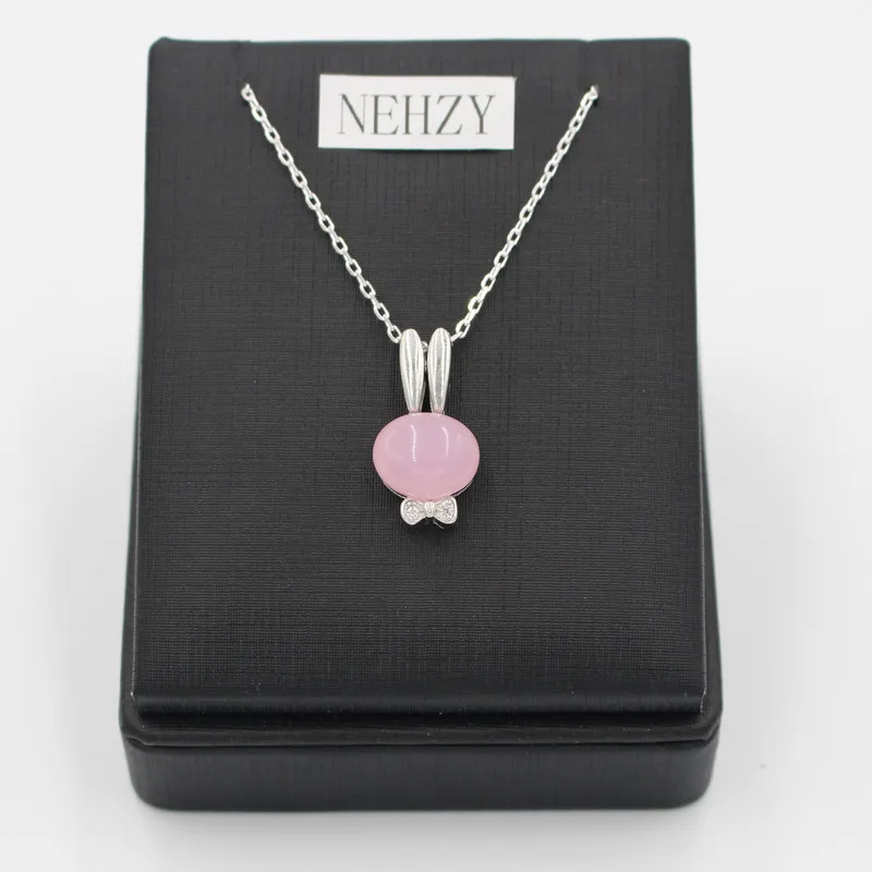 Ожерелье кролик femaleg Meng женская подвеска с кристаллами|f pendant|stone pendantcrystal stone pendant |