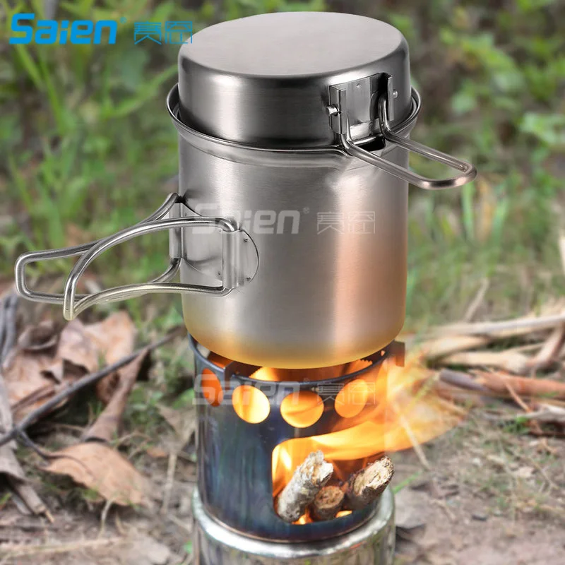 

Camping Stove Backpacking Stove Survival Stove - Portable Lightweight Wood Burning Stove with Nylon Carry Bag for Hiking