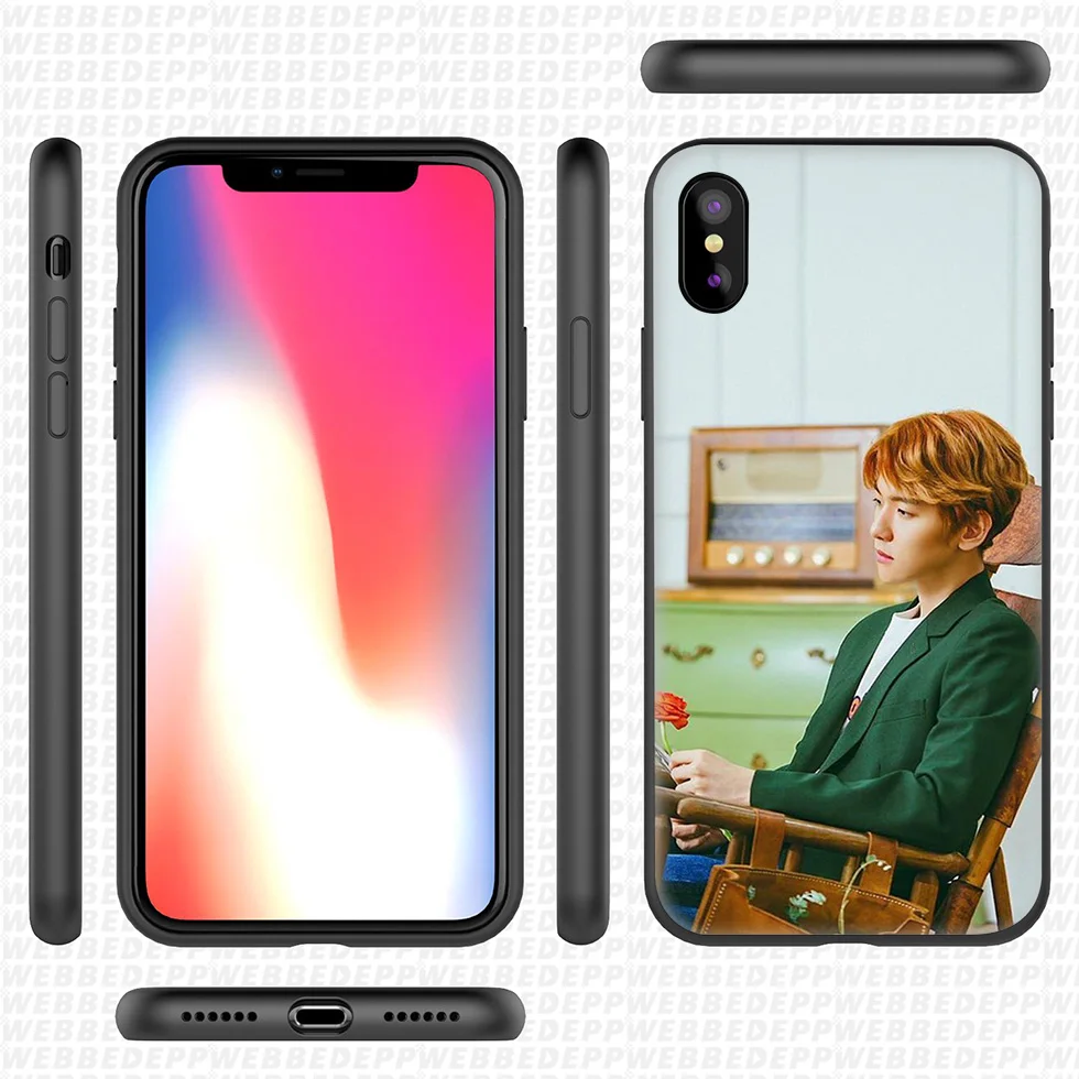 Мягкий силиконовый чехол WEBBEDEPP Baekhyun EXO для iPhone 11 Pro Xr Xs Max X или 10 8 7 6 6S Plus 5 5S SE Case |