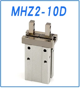 AIRAURRI MHZ2 10D Воздушный Захват двойного действия пневматический палец цилиндр SMC тип алюминиевые зажимы Bore10 MHZ2-10D покрытие