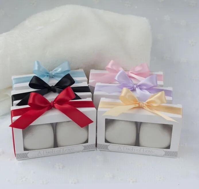 Свадебные сувениры керамические соли и перца в форме сердца A Dash of Love с красочной